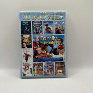 10 Movies Family Favorites DVD Collection